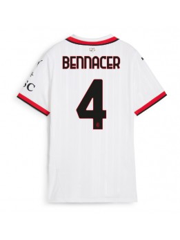 Billige AC Milan Ismael Bennacer #4 Bortedrakt Dame 2024-25 Kortermet